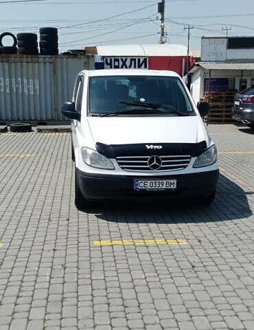 Белый Мерседес Вито, объемом двигателя 2.15 л и пробегом 318 тыс. км за 6800 $, фото 1 на Automoto.ua