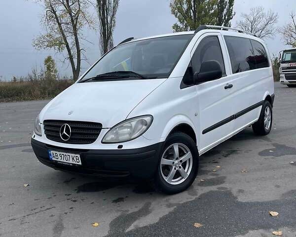 Білий Мерседес Віто, об'ємом двигуна 2.15 л та пробігом 280 тис. км за 7500 $, фото 1 на Automoto.ua