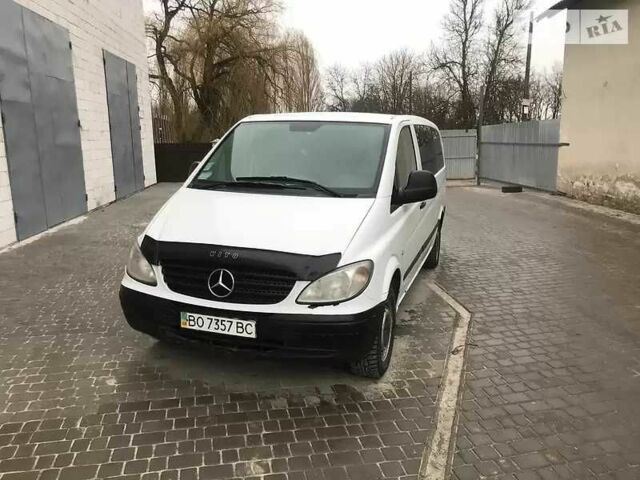 Білий Мерседес Віто, об'ємом двигуна 2.1 л та пробігом 350 тис. км за 7500 $, фото 1 на Automoto.ua