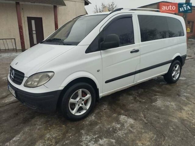 Білий Мерседес Віто, об'ємом двигуна 2.2 л та пробігом 450 тис. км за 6800 $, фото 1 на Automoto.ua