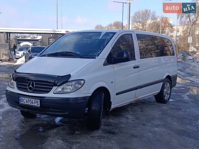 Белый Мерседес Вито, объемом двигателя 2.15 л и пробегом 500 тыс. км за 5700 $, фото 1 на Automoto.ua