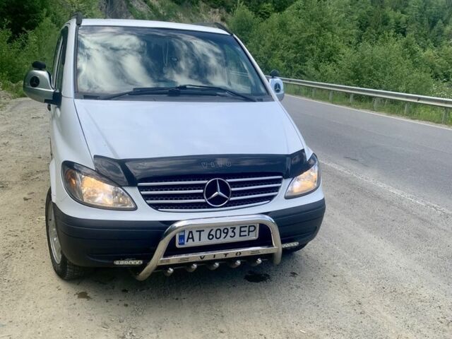 Білий Мерседес Віто, об'ємом двигуна 2.1 л та пробігом 227 тис. км за 5950 $, фото 1 на Automoto.ua