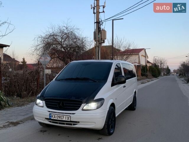 Білий Мерседес Віто, об'ємом двигуна 2.2 л та пробігом 386 тис. км за 4500 $, фото 1 на Automoto.ua