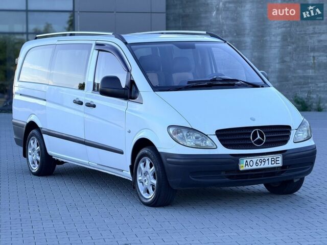 Білий Мерседес Віто, об'ємом двигуна 2.15 л та пробігом 412 тис. км за 6900 $, фото 1 на Automoto.ua