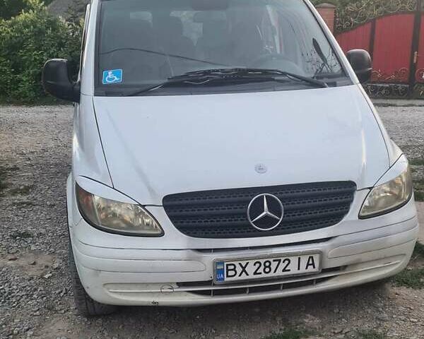 Белый Мерседес Вито, объемом двигателя 2.15 л и пробегом 300 тыс. км за 7500 $, фото 1 на Automoto.ua