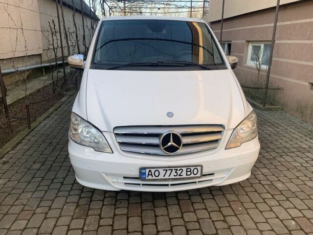 Белый Мерседес Вито, объемом двигателя 2.2 л и пробегом 600 тыс. км за 7800 $, фото 1 на Automoto.ua