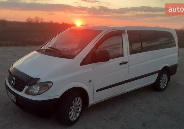 Білий Мерседес Віто, об'ємом двигуна 2.15 л та пробігом 626 тис. км за 7000 $, фото 1 на Automoto.ua