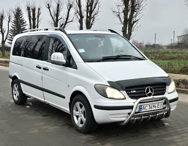 Білий Мерседес Віто, об'ємом двигуна 2.2 л та пробігом 585 тис. км за 6999 $, фото 1 на Automoto.ua