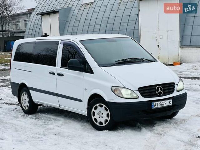 Белый Мерседес Вито, объемом двигателя 2.15 л и пробегом 400 тыс. км за 5950 $, фото 1 на Automoto.ua