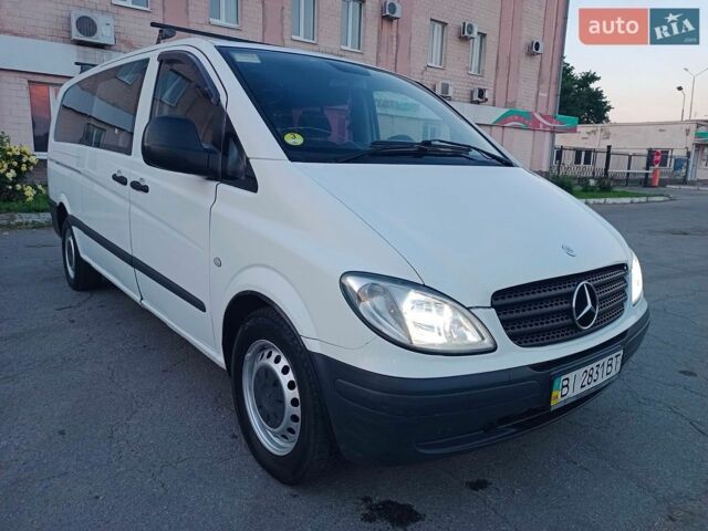 Белый Мерседес Вито, объемом двигателя 2.2 л и пробегом 410 тыс. км за 6250 $, фото 1 на Automoto.ua