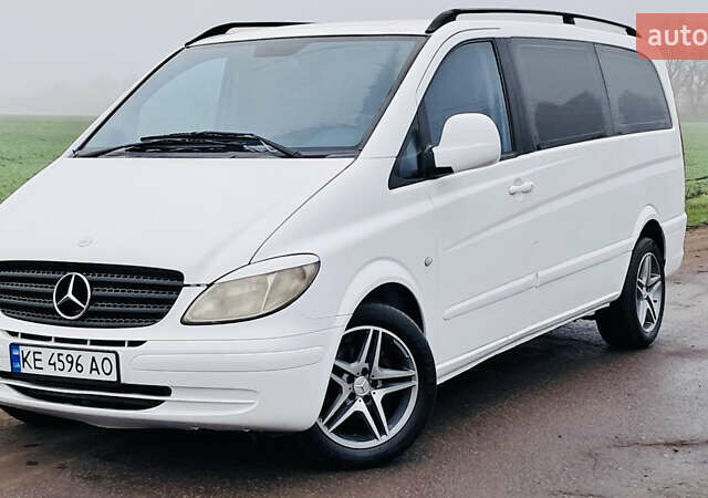 Белый Мерседес Вито, объемом двигателя 2.15 л и пробегом 366 тыс. км за 7500 $, фото 1 на Automoto.ua