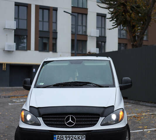 Белый Мерседес Вито, объемом двигателя 2.15 л и пробегом 246 тыс. км за 7299 $, фото 1 на Automoto.ua