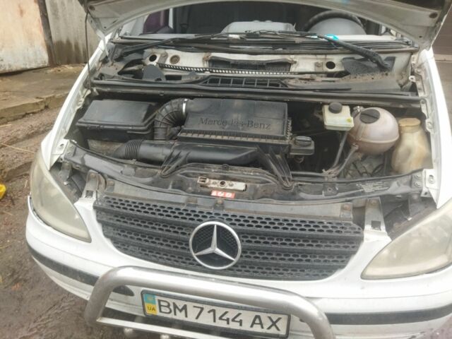 Білий Мерседес Віто, об'ємом двигуна 2.1 л та пробігом 387 тис. км за 3200 $, фото 1 на Automoto.ua