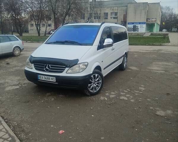 Белый Мерседес Вито, объемом двигателя 2.2 л и пробегом 354 тыс. км за 10500 $, фото 1 на Automoto.ua