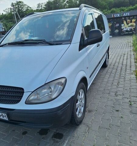 Белый Мерседес Вито, объемом двигателя 2.15 л и пробегом 346 тыс. км за 5000 $, фото 1 на Automoto.ua