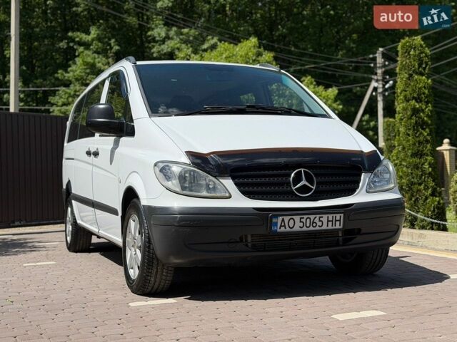 Белый Мерседес Вито, объемом двигателя 2.2 л и пробегом 250 тыс. км за 6450 $, фото 1 на Automoto.ua