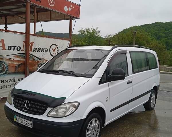 Белый Мерседес Вито, объемом двигателя 2.15 л и пробегом 343 тыс. км за 5950 $, фото 1 на Automoto.ua