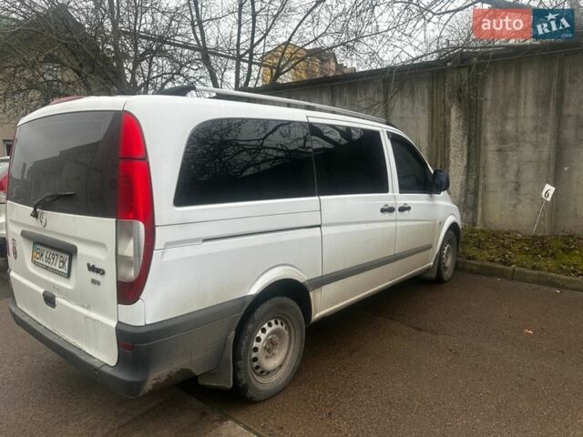 Белый Мерседес Вито, объемом двигателя 2.15 л и пробегом 348 тыс. км за 6500 $, фото 1 на Automoto.ua