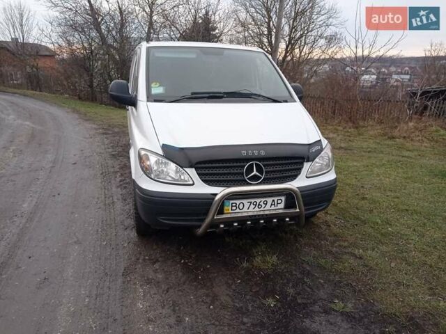 Белый Мерседес Вито, объемом двигателя 2.15 л и пробегом 180 тыс. км за 8000 $, фото 1 на Automoto.ua
