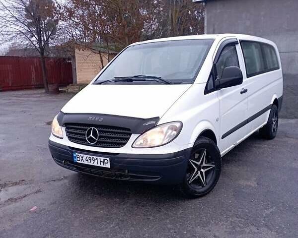 Белый Мерседес Вито, объемом двигателя 2.15 л и пробегом 350 тыс. км за 7500 $, фото 1 на Automoto.ua