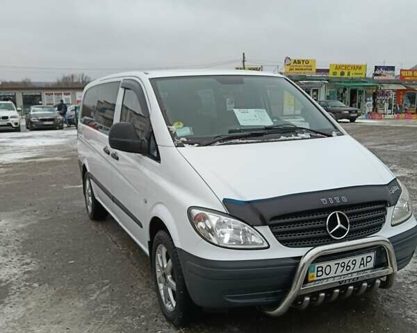 Білий Мерседес Віто, об'ємом двигуна 2.2 л та пробігом 183 тис. км за 9200 $, фото 1 на Automoto.ua