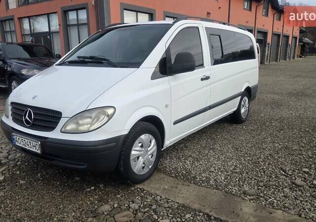 Белый Мерседес Вито, объемом двигателя 2.15 л и пробегом 352 тыс. км за 7200 $, фото 1 на Automoto.ua