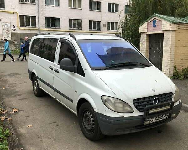 Білий Мерседес Віто, об'ємом двигуна 2.1 л та пробігом 800 тис. км за 8500 $, фото 1 на Automoto.ua
