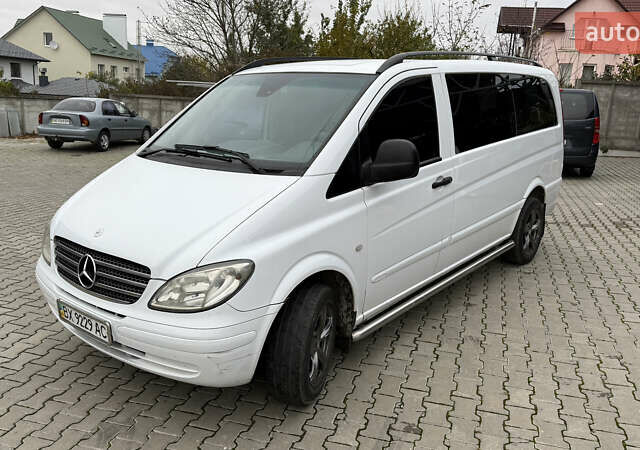 Мерседес Вито 2007 в Хмельницком на Automoto.ua Белый Мерседес Вито, объемом двигателя 2.15 л и пробегом 264 тыс. км за 8000 $, фото 1 на Automoto.ua