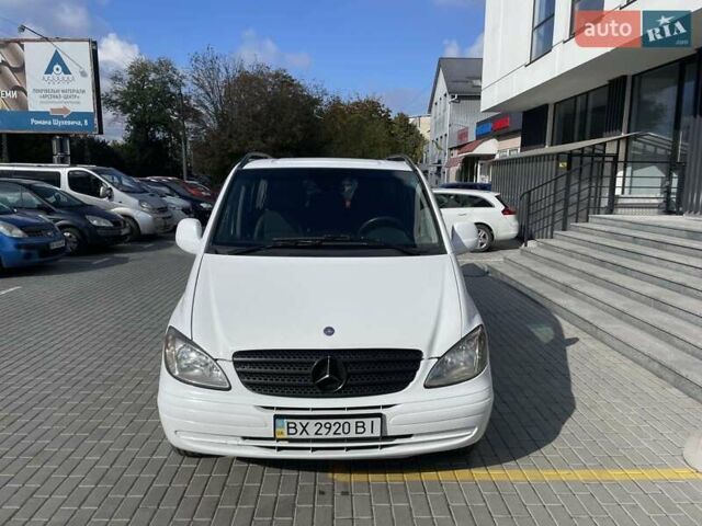 Белый Мерседес Вито, объемом двигателя 2.15 л и пробегом 400 тыс. км за 9200 $, фото 1 на Automoto.ua