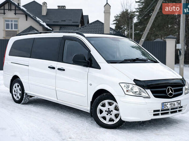 Белый Мерседес Вито, объемом двигателя 2.15 л и пробегом 436 тыс. км за 7777 $, фото 1 на Automoto.ua
