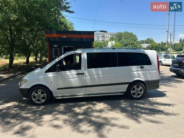 Белый Мерседес Вито, объемом двигателя 2.2 л и пробегом 404 тыс. км за 8000 $, фото 1 на Automoto.ua