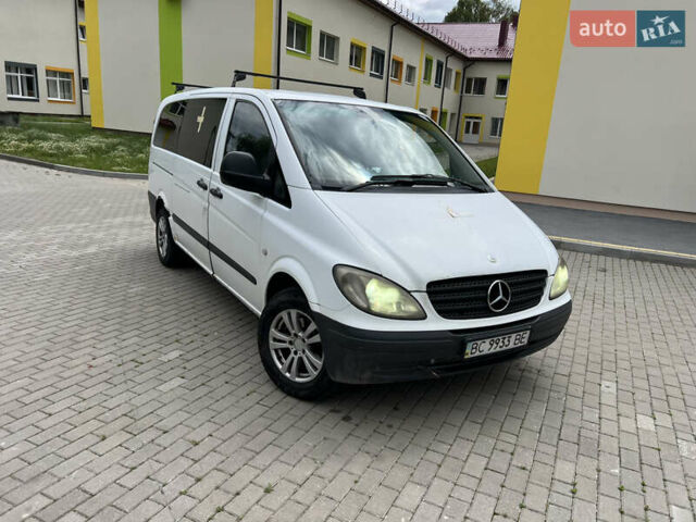Белый Мерседес Вито, объемом двигателя 2.15 л и пробегом 658 тыс. км за 5300 $, фото 1 на Automoto.ua