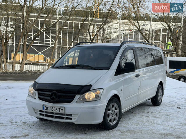 Белый Мерседес Вито, объемом двигателя 2.15 л и пробегом 436 тыс. км за 7300 $, фото 1 на Automoto.ua