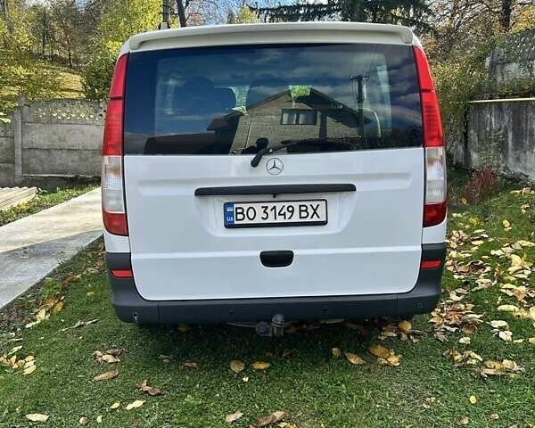 Белый Мерседес Вито, объемом двигателя 2.1 л и пробегом 323 тыс. км за 8850 $, фото 1 на Automoto.ua