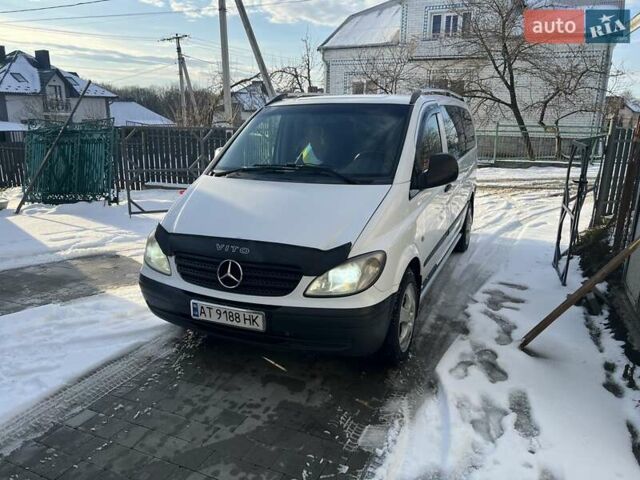 Білий Мерседес Віто, об'ємом двигуна 2.15 л та пробігом 366 тис. км за 9800 $, фото 1 на Automoto.ua