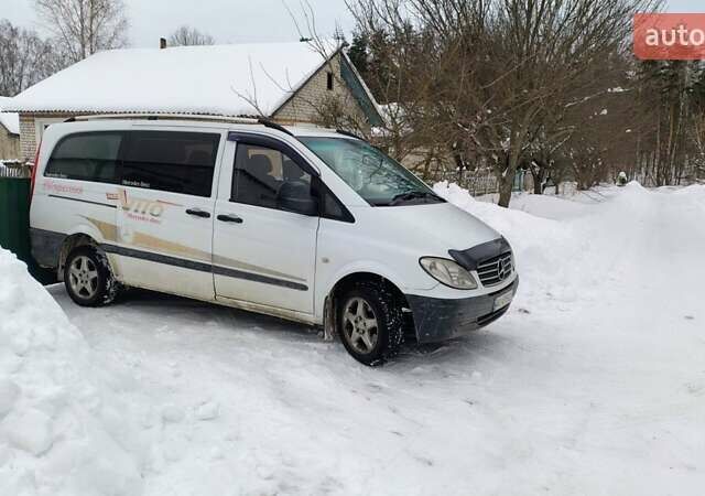 Белый Мерседес Вито, объемом двигателя 2.15 л и пробегом 777 тыс. км за 9000 $, фото 1 на Automoto.ua