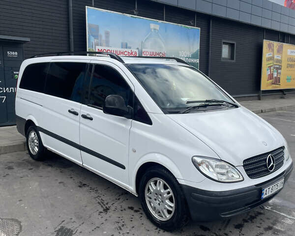 Белый Мерседес Вито, объемом двигателя 2.2 л и пробегом 315 тыс. км за 10500 $, фото 1 на Automoto.ua