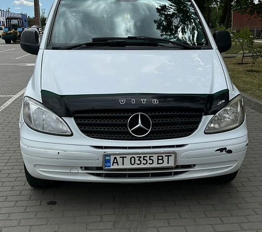 Білий Мерседес Віто, об'ємом двигуна 2.15 л та пробігом 287 тис. км за 7200 $, фото 1 на Automoto.ua