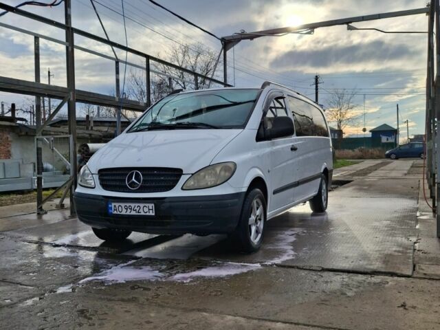 Белый Мерседес Вито, объемом двигателя 2.1 л и пробегом 484 тыс. км за 7000 $, фото 1 на Automoto.ua