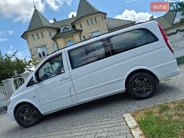 Белый Мерседес Вито, объемом двигателя 2.2 л и пробегом 365 тыс. км за 7500 $, фото 1 на Automoto.ua