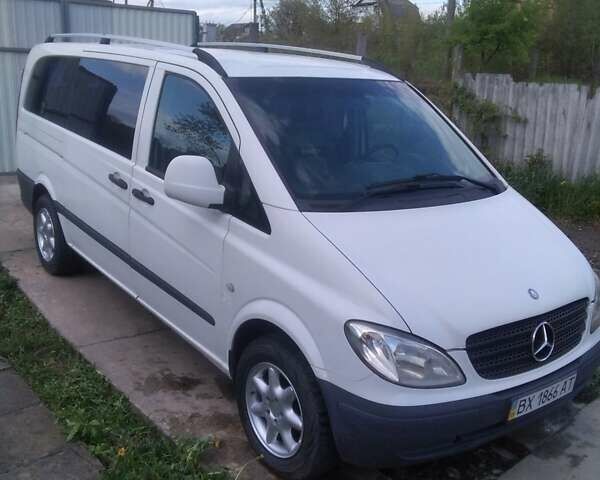 Білий Мерседес Віто, об'ємом двигуна 2.1 л та пробігом 198 тис. км за 9800 $, фото 1 на Automoto.ua
