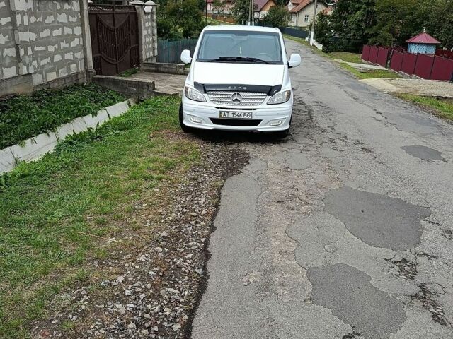 Белый Мерседес Вито, объемом двигателя 2.1 л и пробегом 309 тыс. км за 8500 $, фото 1 на Automoto.ua