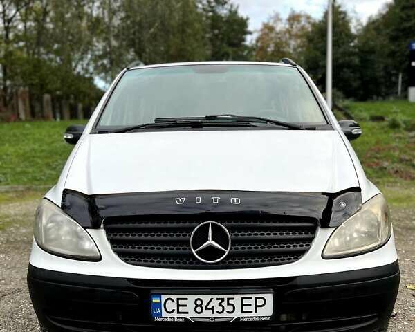 Белый Мерседес Вито, объемом двигателя 2.15 л и пробегом 481 тыс. км за 10300 $, фото 1 на Automoto.ua