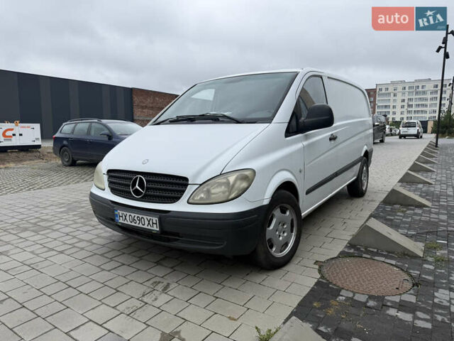 Мерседес Вито 2009 в Хмельницком на Automoto.ua Белый Мерседес Вито, объемом двигателя 2.15 л и пробегом 351 тыс. км за 5900 $, фото 1 на Automoto.ua