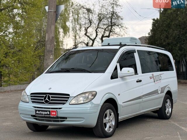 Белый Мерседес Вито, объемом двигателя 2.2 л и пробегом 381 тыс. км за 8340 $, фото 1 на Automoto.ua