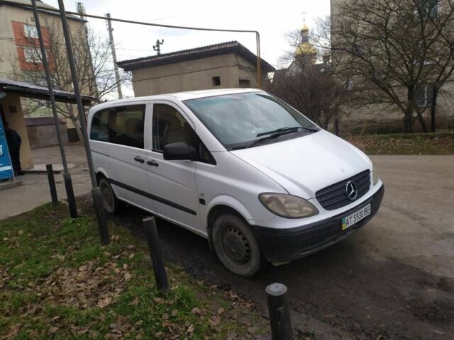Белый Мерседес Вито, объемом двигателя 2.1 л и пробегом 1000 тыс. км за 8500 $, фото 1 на Automoto.ua