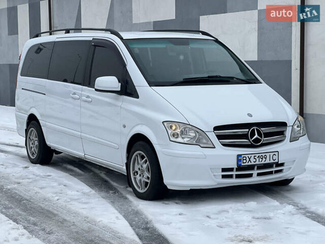 Белый Мерседес Вито, объемом двигателя 2.2 л и пробегом 427 тыс. км за 12900 $, фото 1 на Automoto.ua