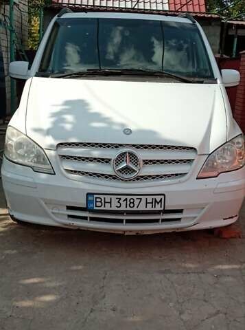 Мерседес Вито 2012 в Одессе на Automoto.ua Белый Мерседес Вито, объемом двигателя 2.14 л и пробегом 220 тыс. км за 12500 $, фото 1 на Automoto.ua