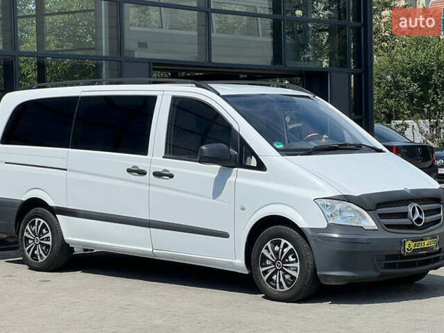 Белый Мерседес Вито, объемом двигателя 2.14 л и пробегом 277 тыс. км за 14700 $, фото 1 на Automoto.ua