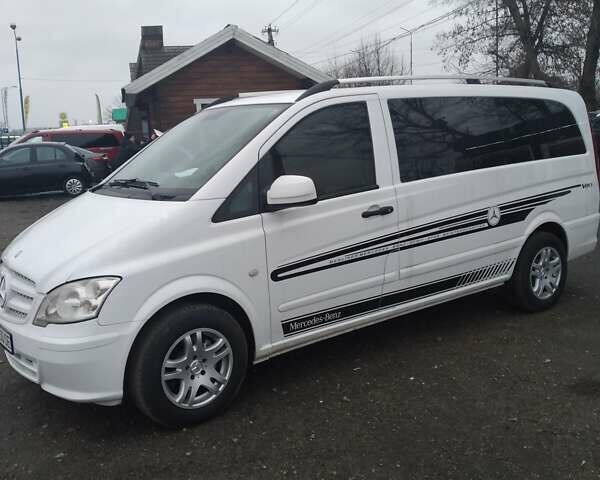 Белый Мерседес Вито, объемом двигателя 2.14 л и пробегом 280 тыс. км за 13100 $, фото 1 на Automoto.ua